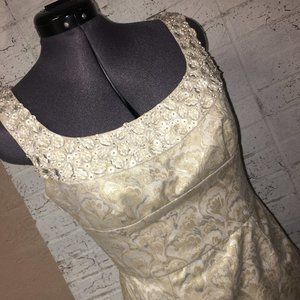 Maggy London jeweled Cocktail Formal Dress Size 10